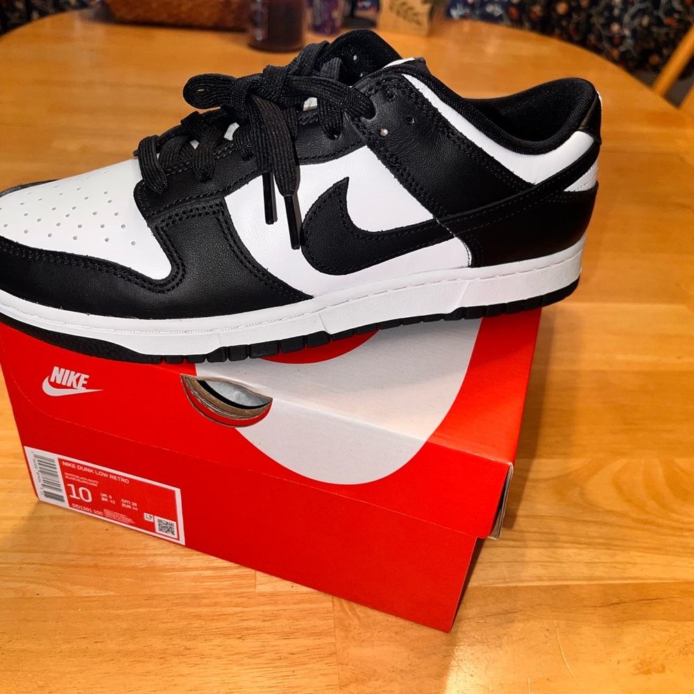 Nike Black and White Classic Sneakers